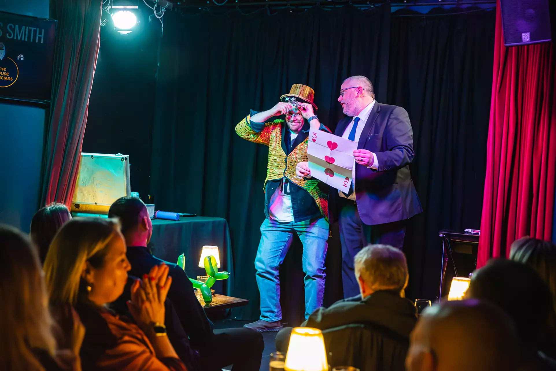 Up to 65% Off on Smoke & Mirrors Magic Show, Dinner & Drinks