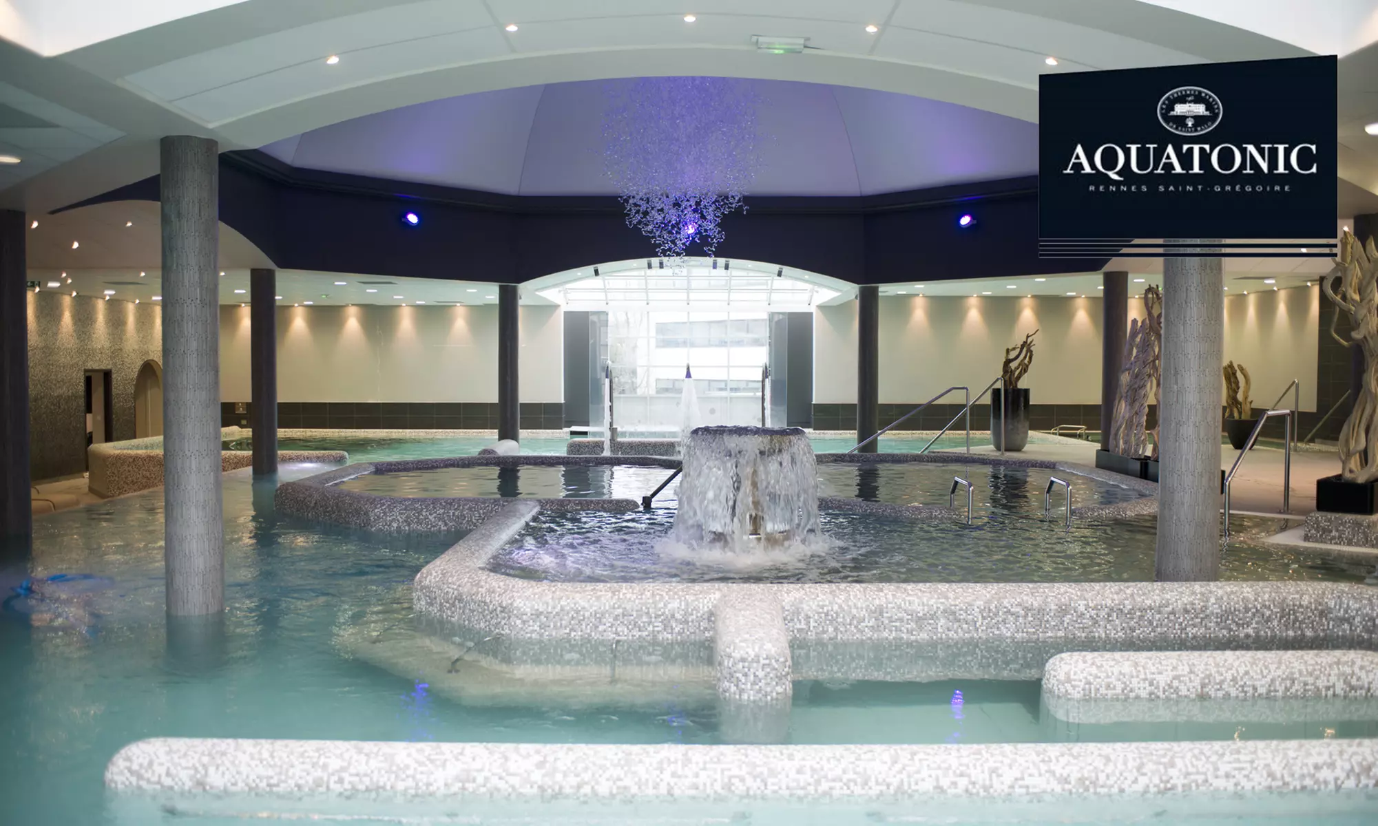 Parcours Aquatonic option hammam ou modelage corps avec Aquatonic Rennes (jusqu'à 29% de réduction) - Primary Image