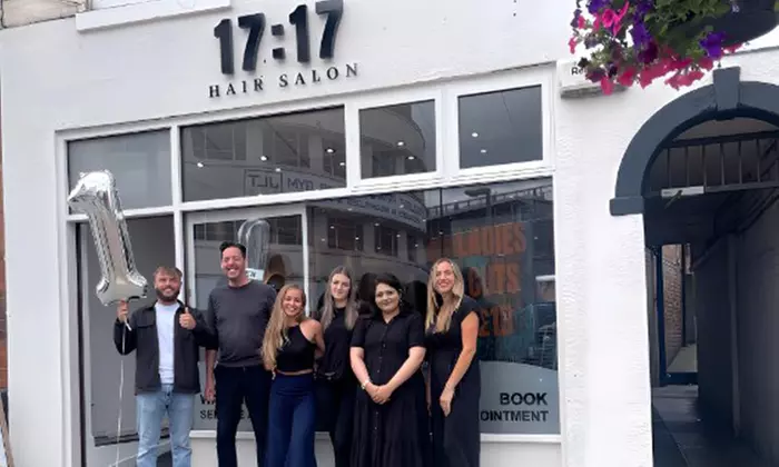 Up to 31% Off on Nail Spa/Salon - Mani-Pedi at 1717 Hair salon - Second Medium