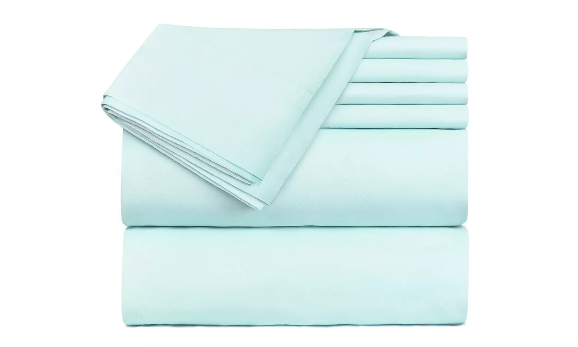 Nestl 7 Piece Split King Bed Sheet Set - Extra Deep Pocket Split King Sheet Set