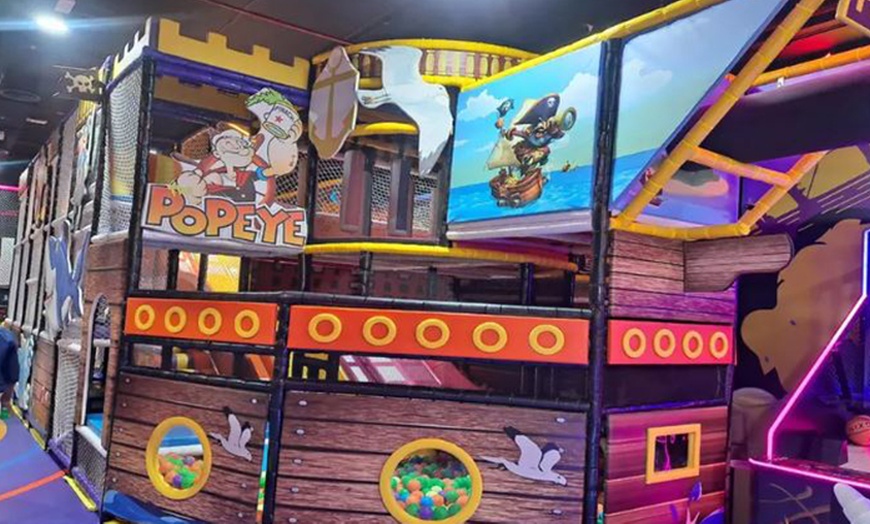 Image 2: For One Kid: Yas Mall Jump Trampo - 90-minute Super Saver Pass