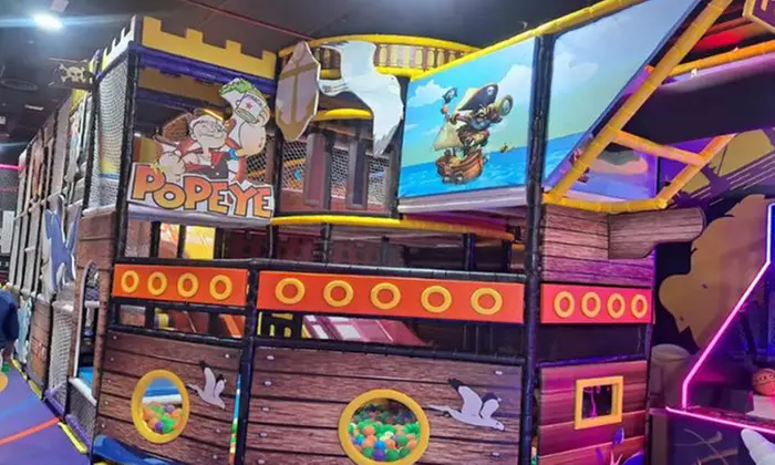 For One Kid: Yas Mall Jump Trampo - 90-minute Super Saver Pass