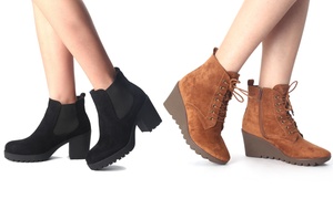 Lace Up Ankle Boots