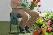 iMounTEK Foldable Garden Kneeler with Cushion and Tool Pouch - Second Medium