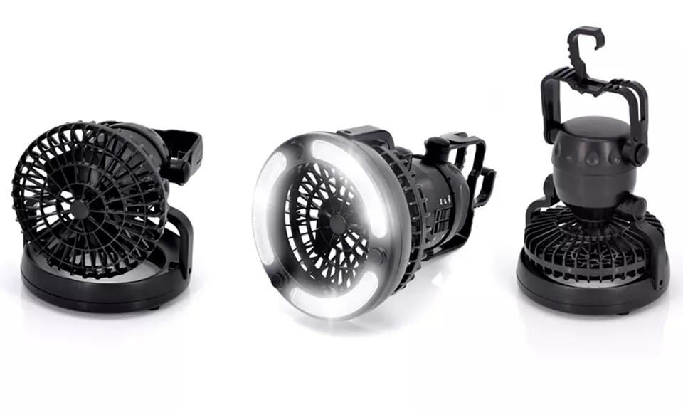 2-in-1 Ceiling Fan with Emergency LED Light - Primary Image