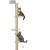 Image 2: Pawhut Wall-Mounted Cat Shelves with Four Climbing Platforms