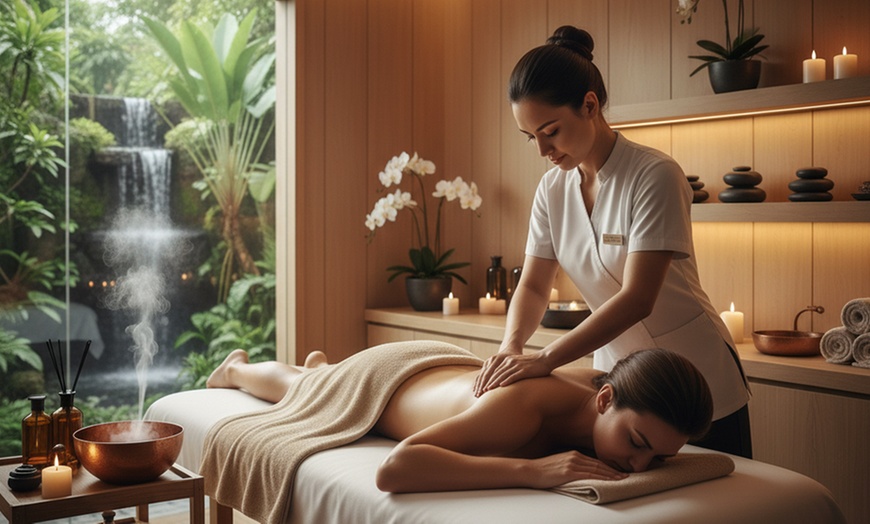 Image 1: One or Two Sessions: 60 or 90-Minute Massage with Aromatherapy & More