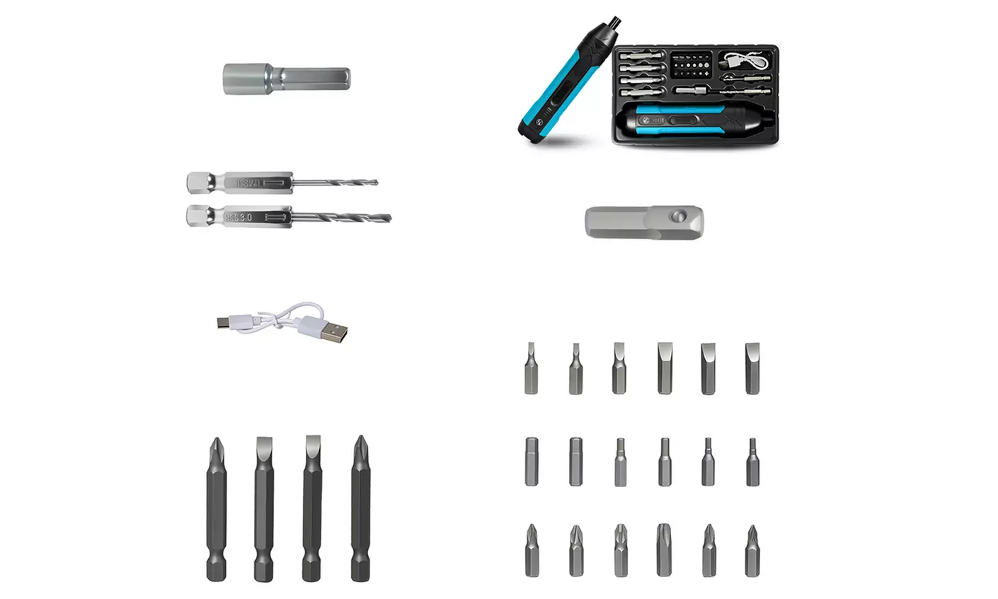 Traderight Cordless Power Drill and Electric Screwdriver Sets