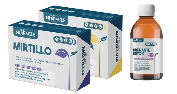 Integratori alimentari Detox, per menopausa e per cistite Nutracle