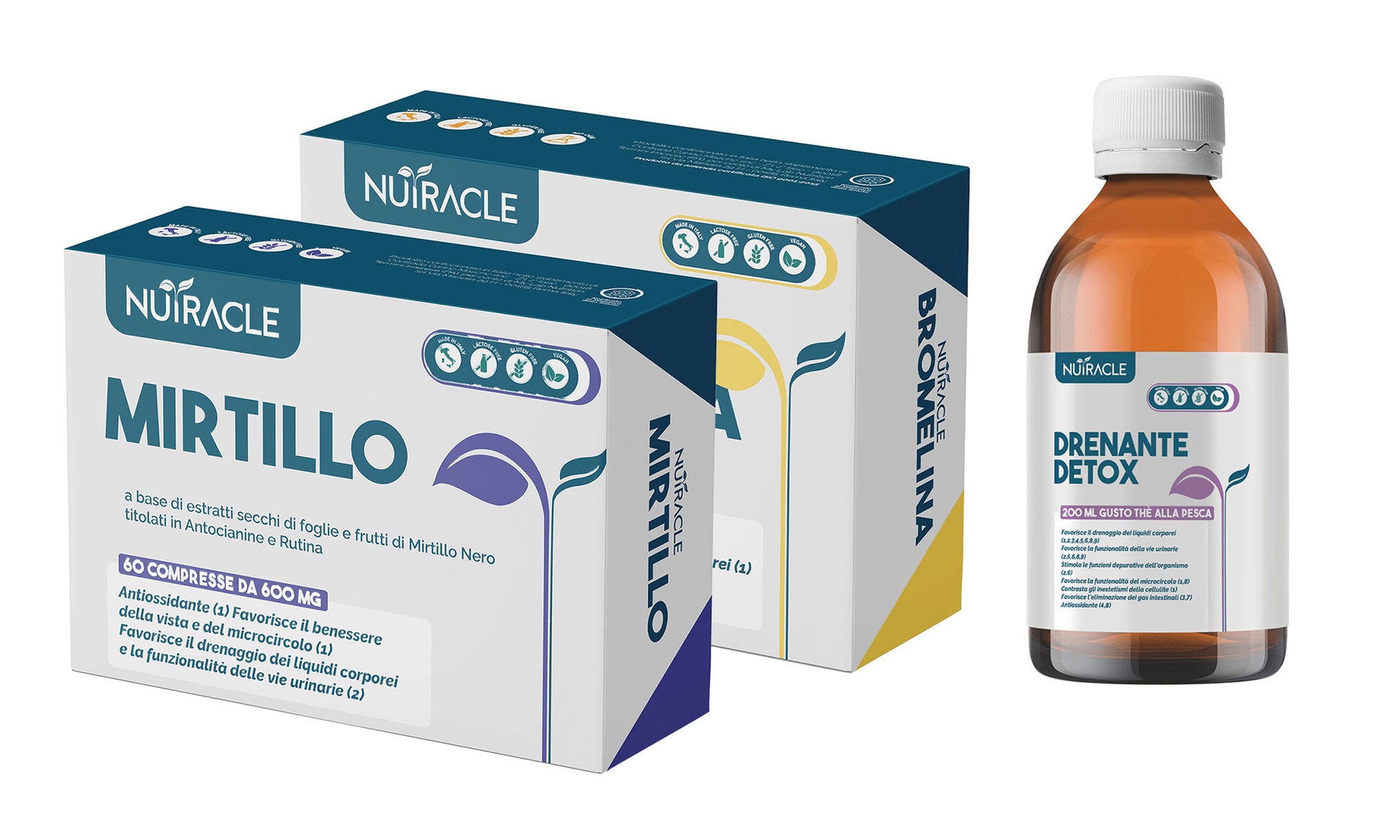 Integratori alimentari Detox, per menopausa e per cistite Nutracle