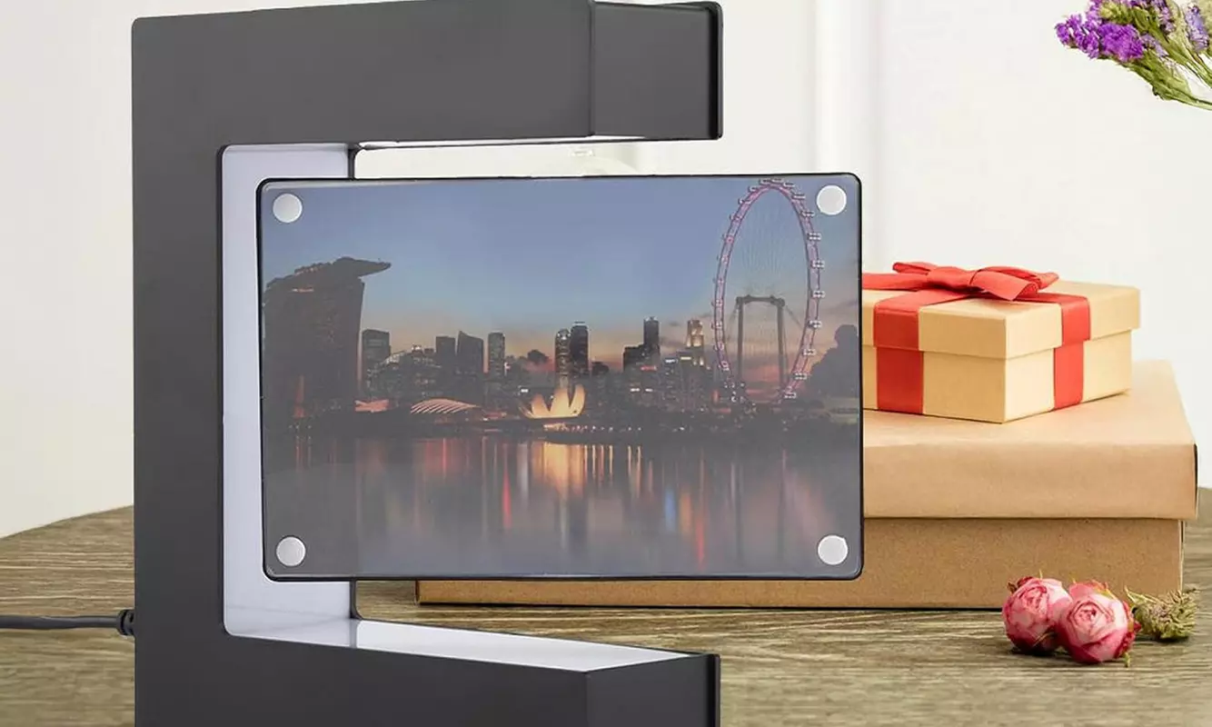 Magnetischer Schwebe-Bilderrahmen