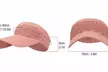 3-Pack Women's Knitted Sun Visor Hat - Second Medium
