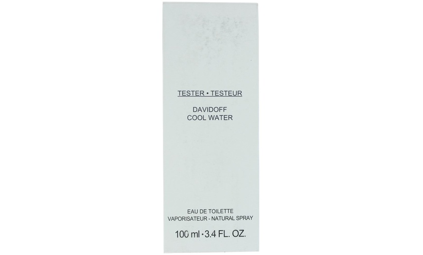 Image 2: Davidoff Cool Water Eau de Toilette 100ml with free fragrance sample