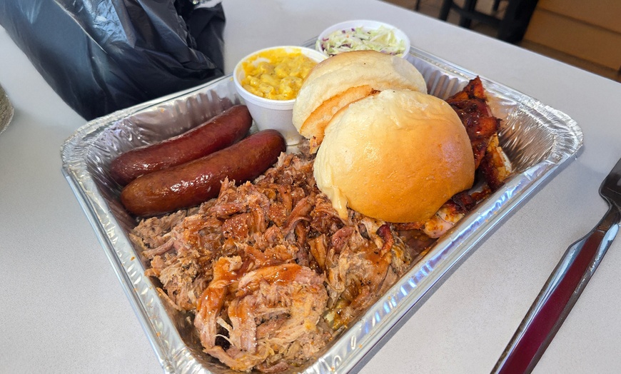 Image 3: Enjoy BBQ for 2, 4, or 6 with Pulled Pork and Hot Links