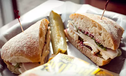 $10 for $20 Worth of Entrees, Sandwiches, Paninis, Pasta, and Pizza at Artisano Bakery Cafe - Primary Image