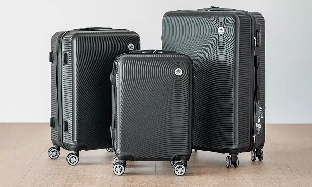 Trolley da viaggio o set 3 valigie Coveri