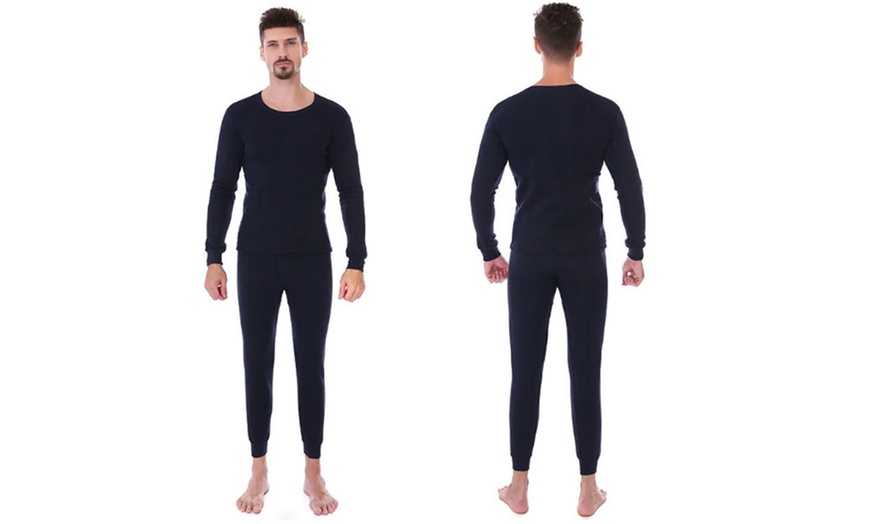 Image 5: Fleece-Lined Thermal Underwear Set