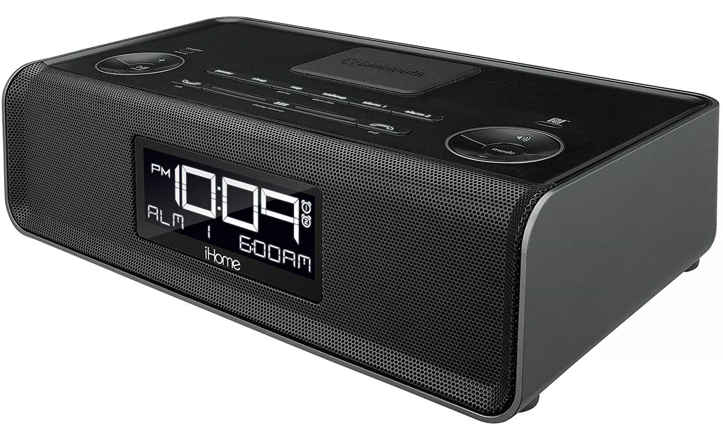 iHome iBN43 FM Stereo Bluetooth Dual-Alarm Clock Radio with Speakerphone (Refurbished) - Primary Image