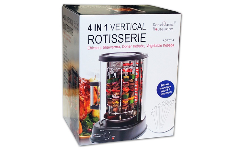 Image 4: 4-in-1 Electric Vertical Roaster