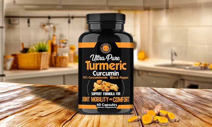 Angry Supplements Ultra Pure Turmeric Curcumin (4- or 6-Pack) 