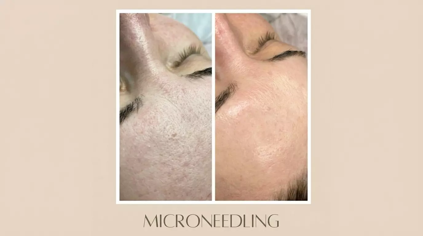1 oder 2x 60 Min. kosmetisches Microneedling inkl. LED-Therapie