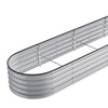 Image 5: Open-Bottom Sectioned Galvanized Steel Raised Garden Bed 320cm x 80cm 