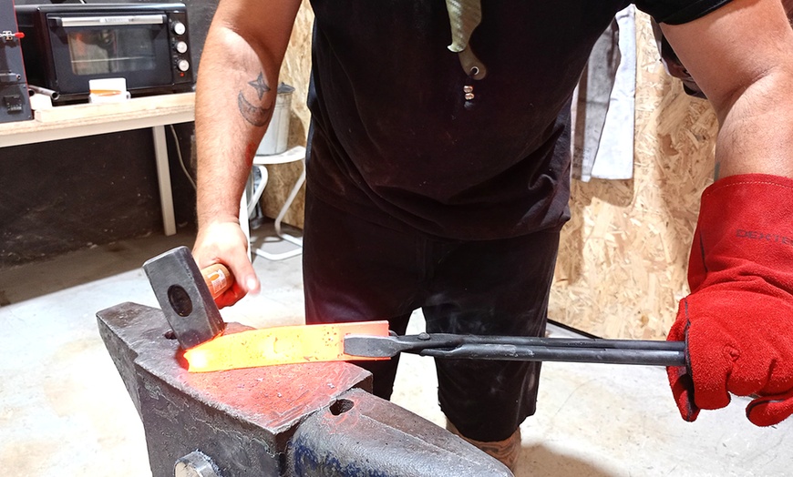 Image 12: Curso de forja para crear un abridor, cuchillo o cuchillo vikingo