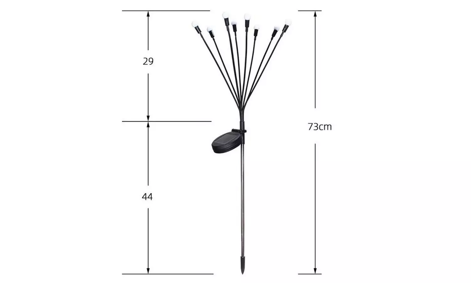 Solar Firefly Lights for Outdoor