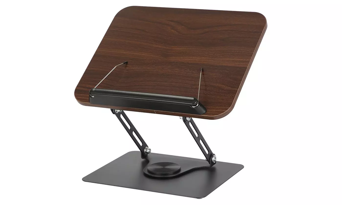 NewHome Adjustable Wood Book Stand and Tablet Holder