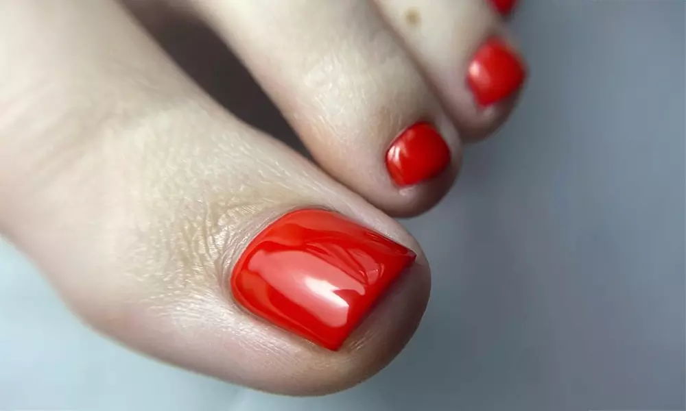 Style Up: Citrus/Rose Pedi Regular/Gel Polish or Gel Toes Solid Color