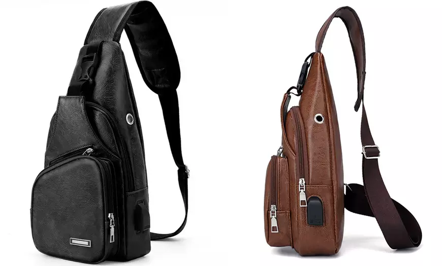 Image 15: 1 of 2 crossbody borsttas