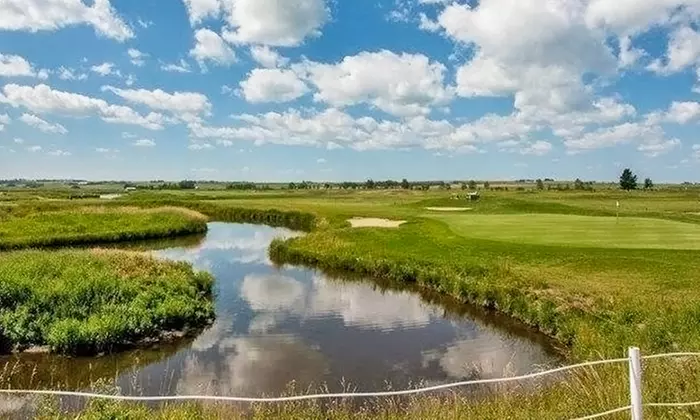 18 Holes of Golf for Two or Four with Cart Rental and Range Balls at Collicutt Siding Golf Club (Up to 56% Off) - Primary Image