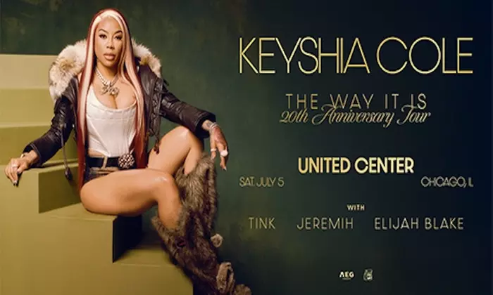 Keyshia Cole: The Way It Is 20th Anniversary Tour W/ Tink, Jeremih, & Elijah Blake on July 5 at 7 p.m. - Primary Image