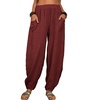 Image 6: Women's Loose Casual Home Harem Pants
