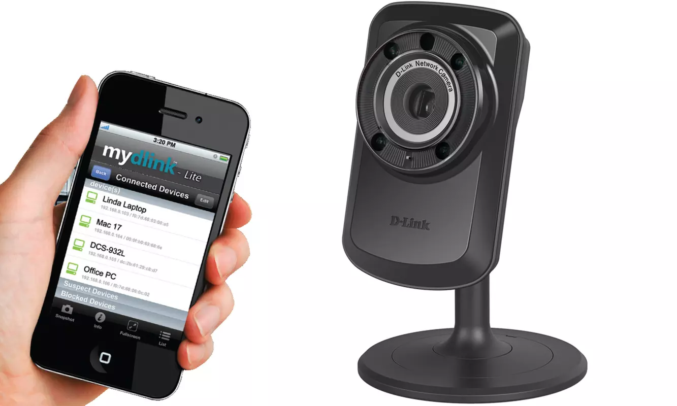 D-Link DCS-934L Wireless Day/Night Wifi Surveillance Camera with Remote Viewing - Second Medium