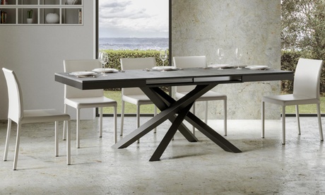 Tavolo allungabile Volantis Evolution, Made in Italy e disponibile in 3 modelli e 4 colori