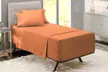 Nestl Extra Deep Pocket Sheets - 18-24 Inch Fitted Bed Sheet Set - 6 Piece - Second Medium