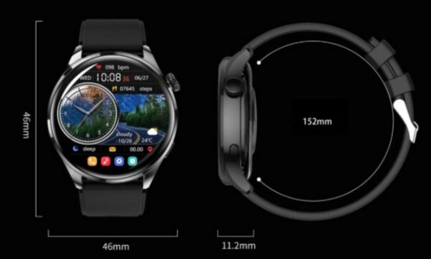 Image 8: NFC Bluetooth Multi-function Smart Watch 