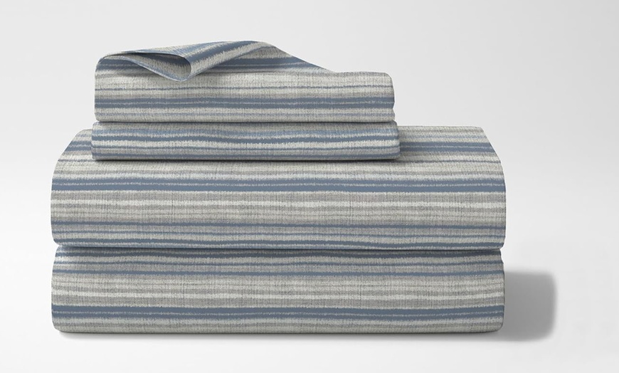 Image 6: Completo lenzuola in flanella di cotone