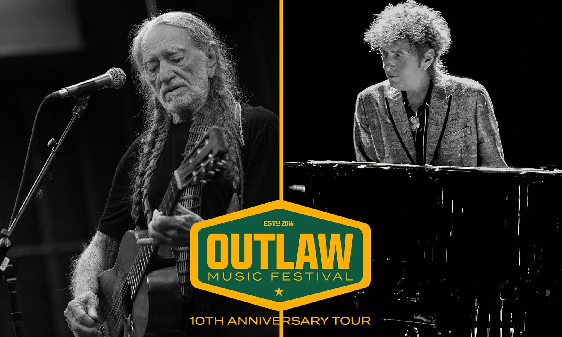 Outlaw - Willie Nelson, Billy Strings, Bob Dylan & More on May 15 at 4 p.m. - Primary Image