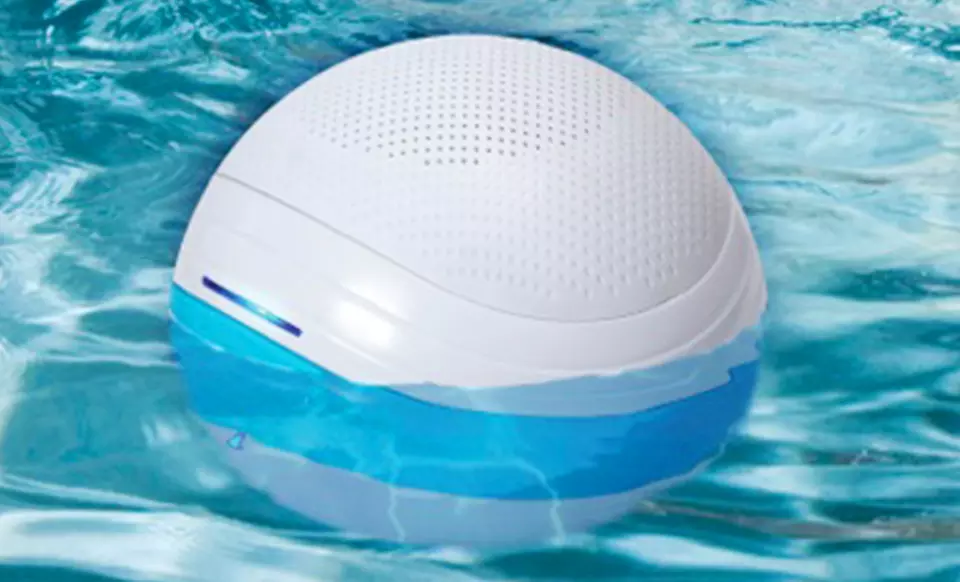 Floating Wireless Speaker Orb for Pools - Primary Image