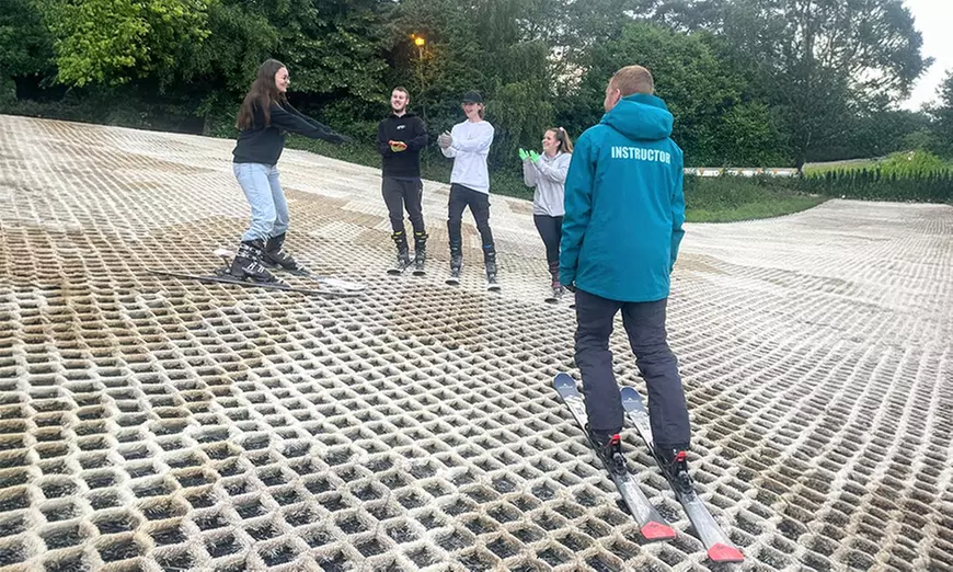 60 Minutes Level 1 Ski or Snowboard Lessons for 1, 2, 3, or 4 People!