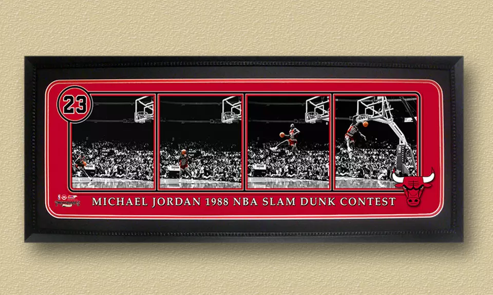 Michael Jordan Panoramic Frame  - Primary Image