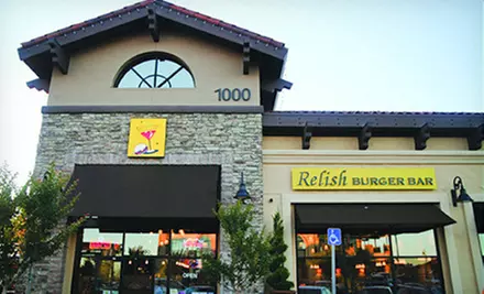 $20 for $30 Worth of Burgers and Drinks at Relish Burger Bar - Second Medium