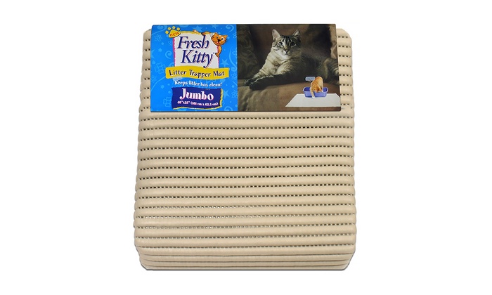 Fresh Kitty Jumbo Foam Litter Mat | Groupon