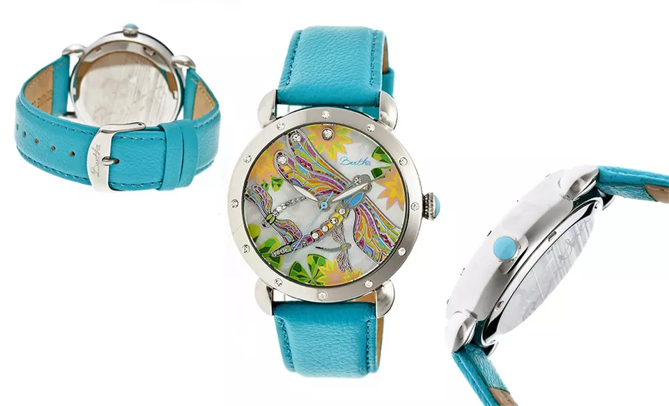 Bertha Jennifer Ladies' Watch with Mother-of-Pearl Dial - Second Medium