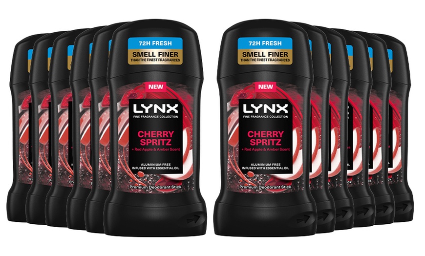Image 4: Lynx 50ml Deodorant Stick Black Vanilla, Blue Lavender & Cherry Spritz