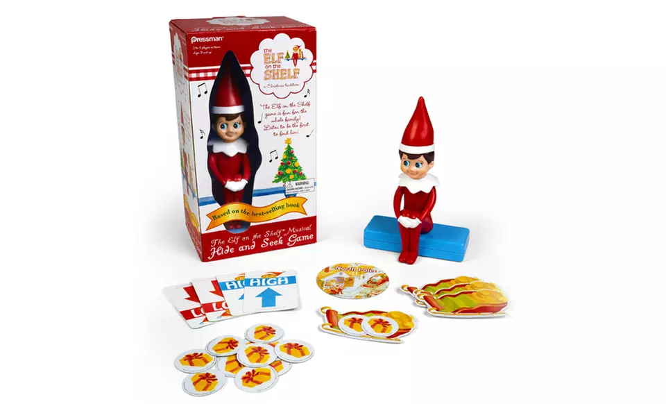 The Elf on the Shelf Musical Hide and Seek Game. Free Returns. - Second Medium