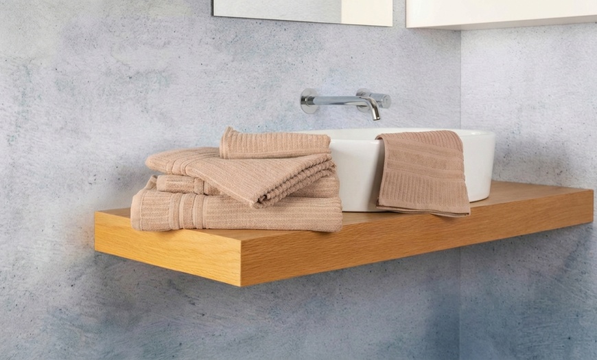 Image 22: Ensemble de 5 serviettes en coton
