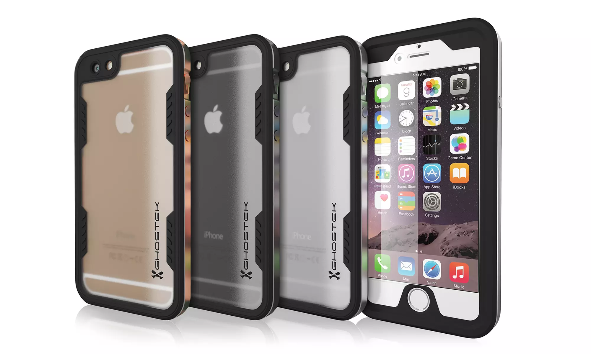 Ghostek Atomic 2.0 Waterproof Case for Apple iPhone 6/6s or 6 Plus/6s Plus - Primary Image